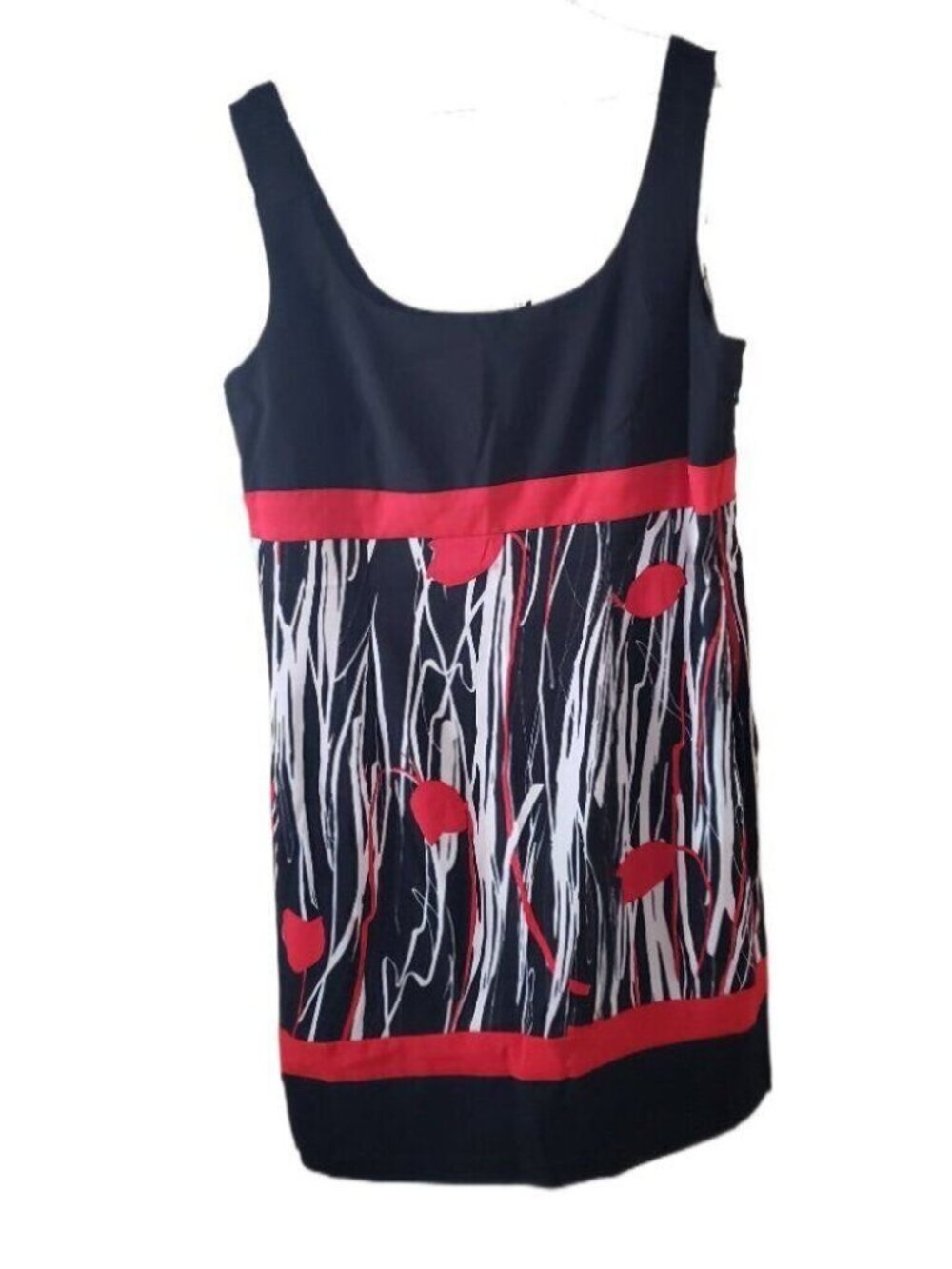 Ronni Nicole Multi-Color Abstract Sleeveless Dress